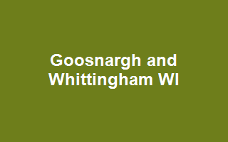 Goosnargh and Whittingham WI