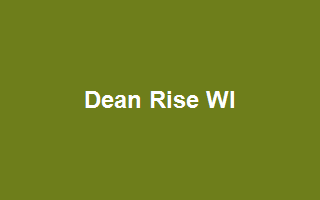 Dean Rise WI